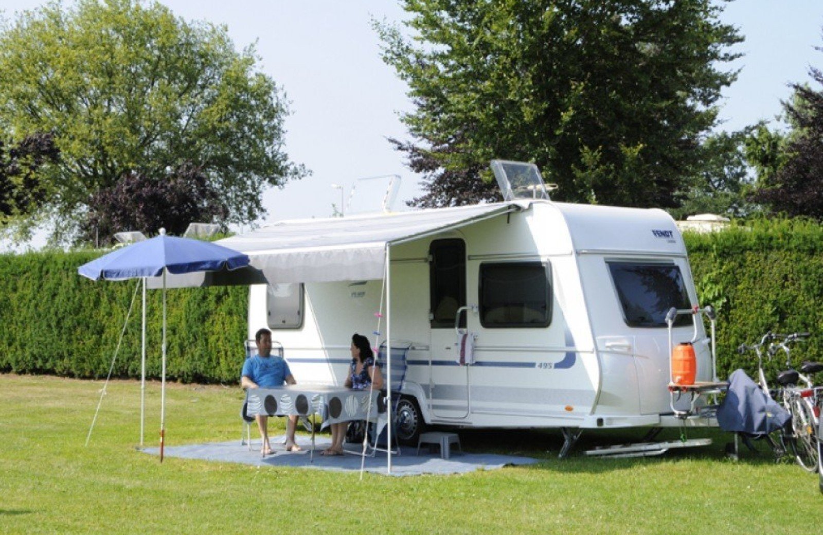 Comfort kampeerplaats