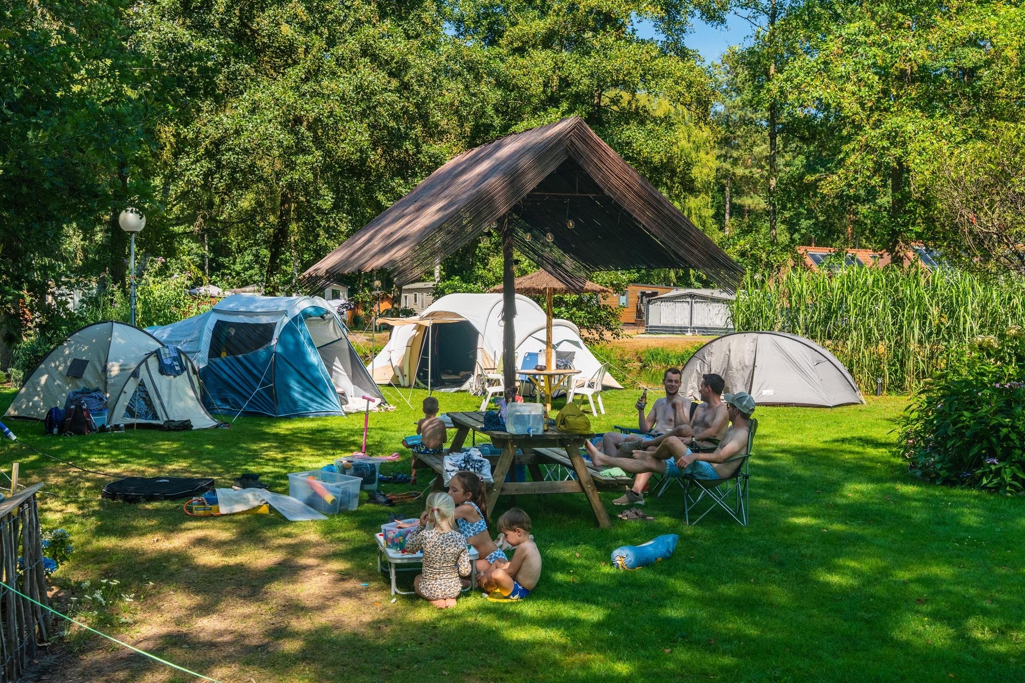 Kamperen in de Belgische natuur