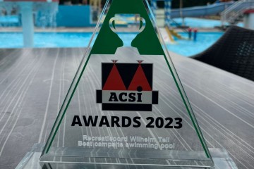 Winnaar van ACSI prijs mooiste campingzwembad